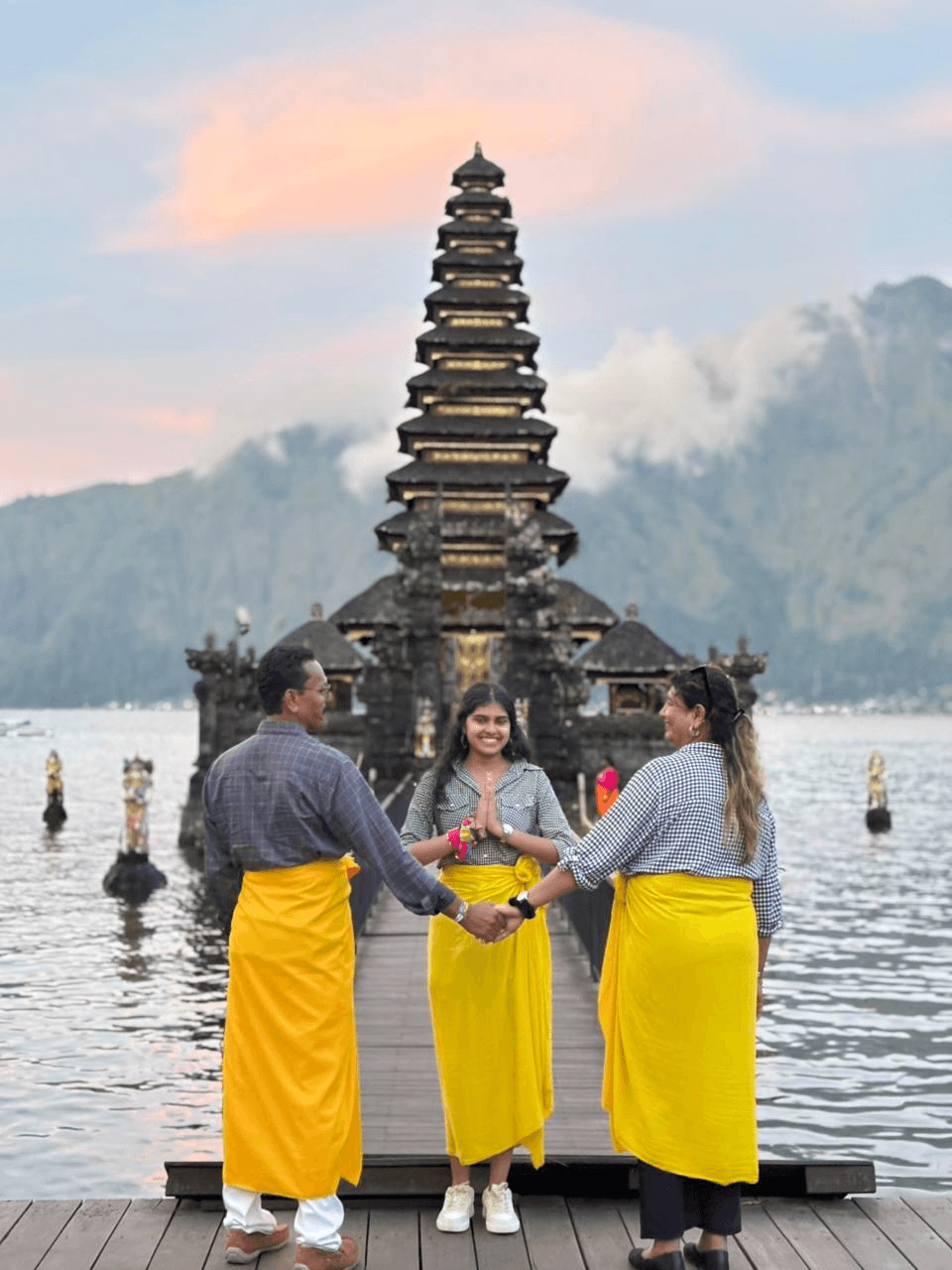 Floating temple views